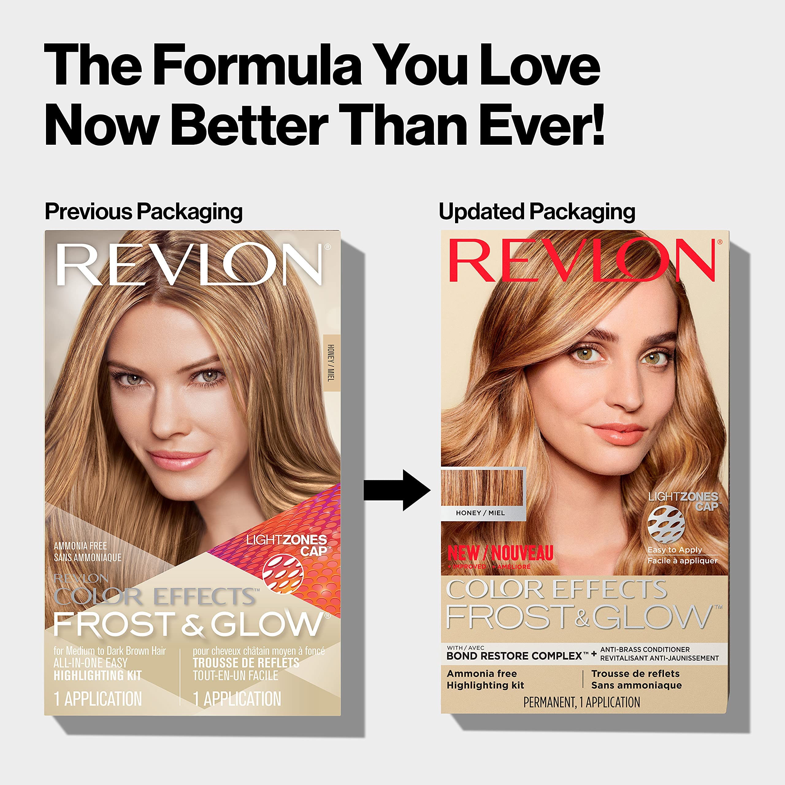 Blonde shade from Revlon Color Effects for lighter bases