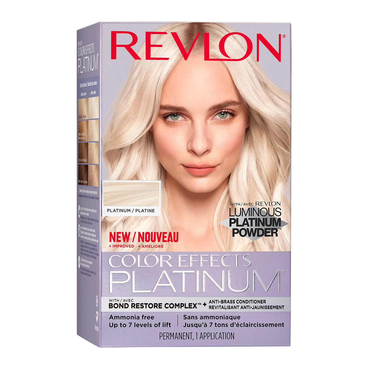 Revlon Color Effects Platinum kit bottle for at-home color application