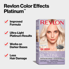 Revlon Color Effects Platinum powder ready to lift hair color