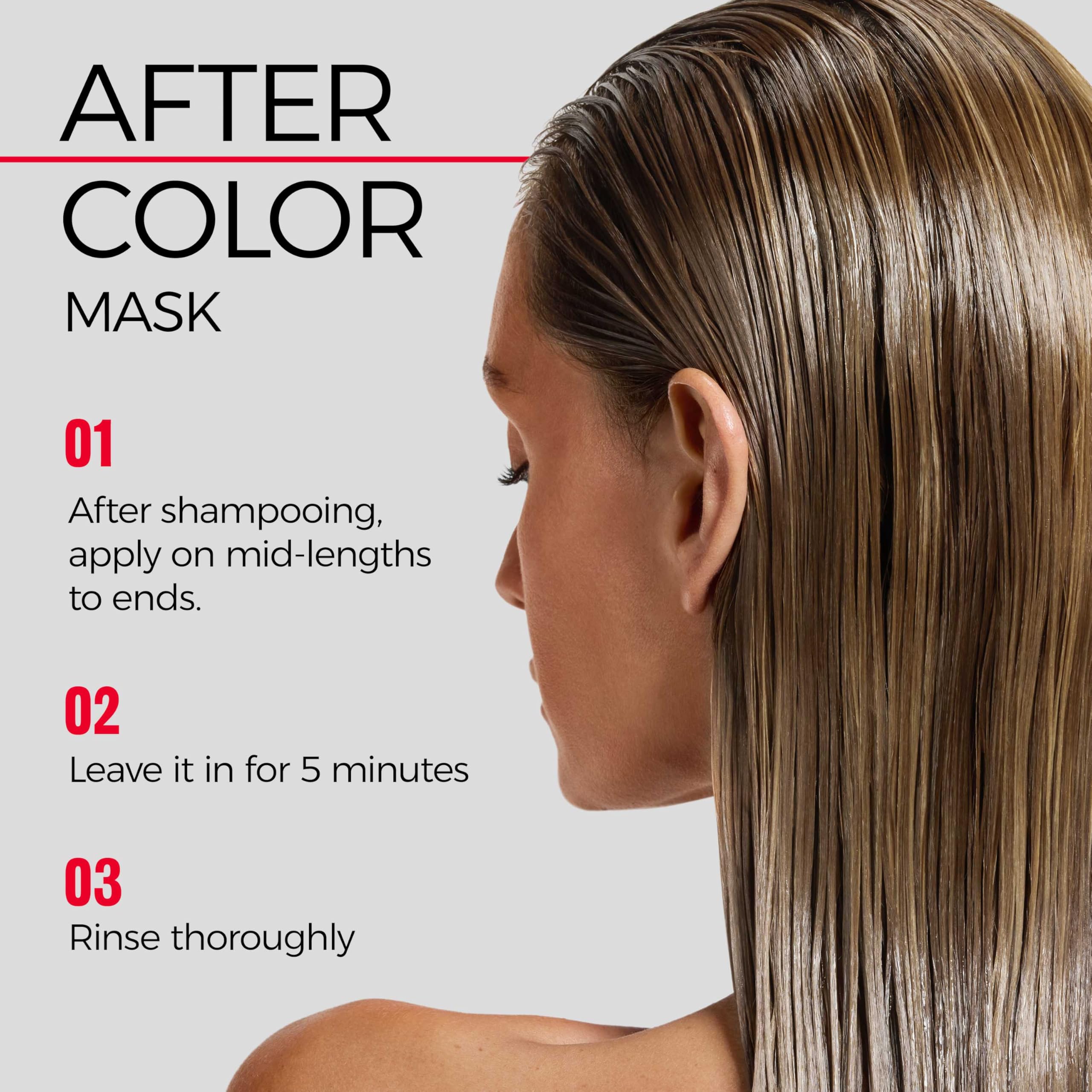 REVLON ColorSilk After Color Care Mask shea butter keeps hair soft and hydrated