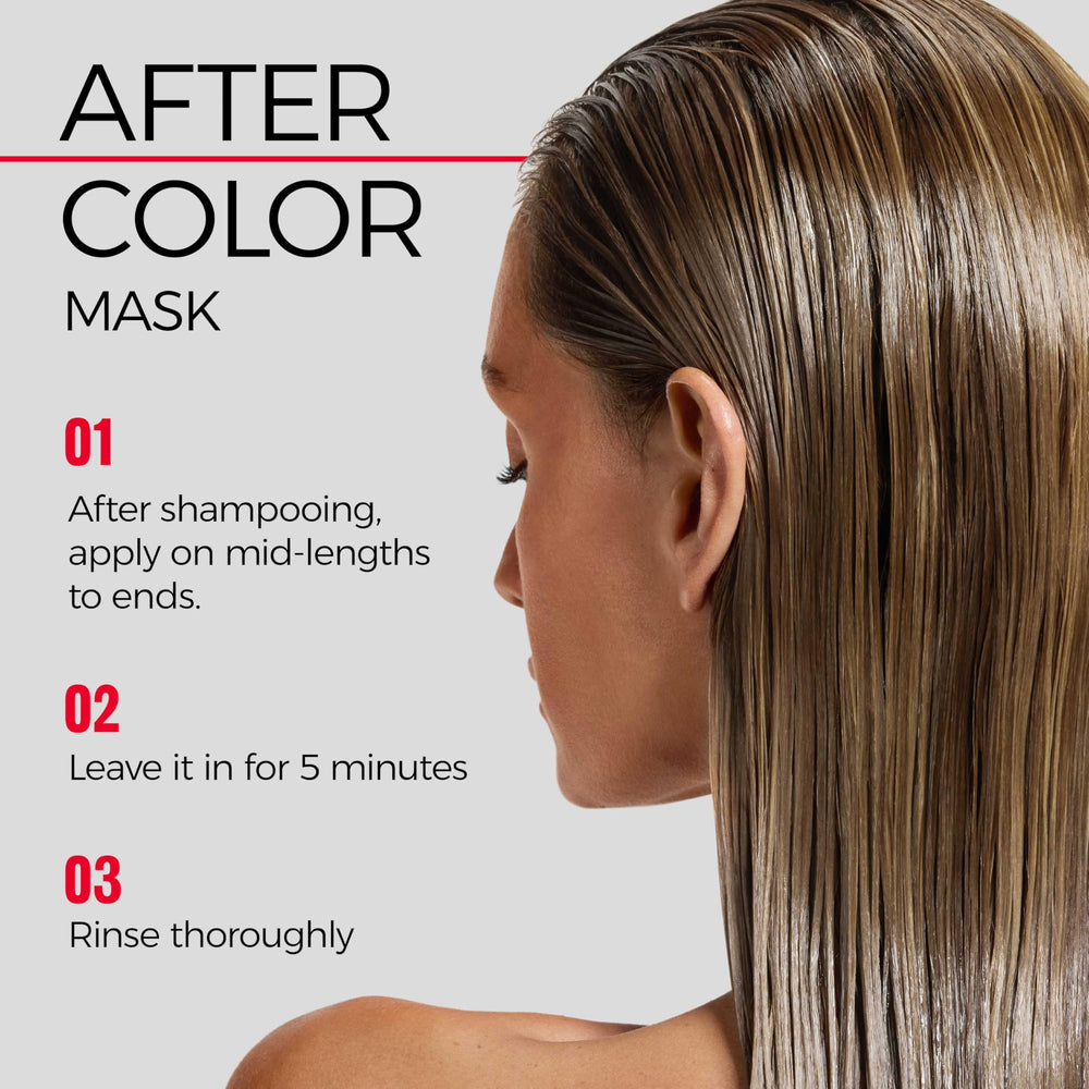 REVLON ColorSilk After Color Care Mask shea butter keeps hair soft and hydrated