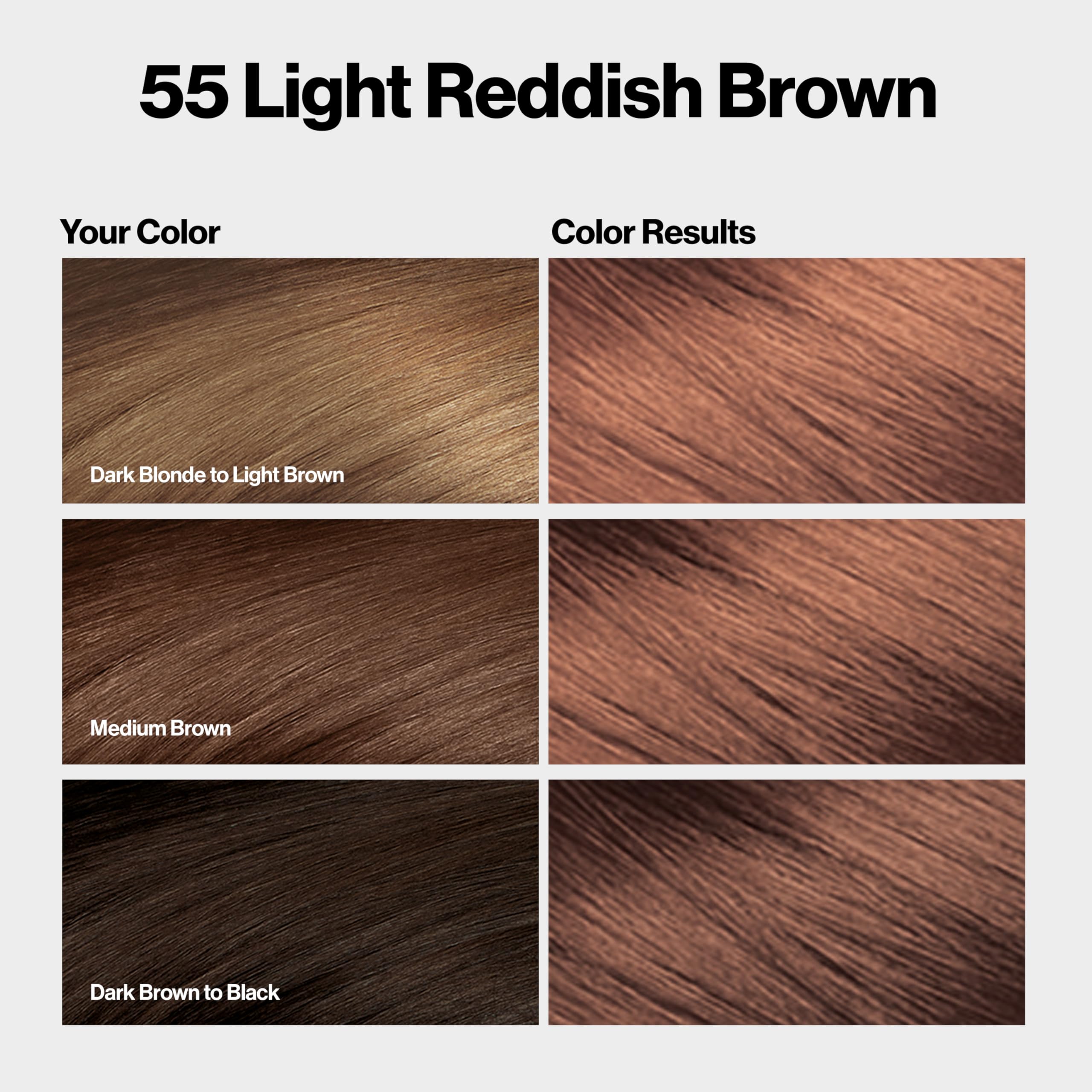 REVLON ColorSilk application kit laid out for home use
