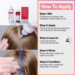 Revlon ColorSilk Digitones pastel lavender keratin-boost formula supports color processing