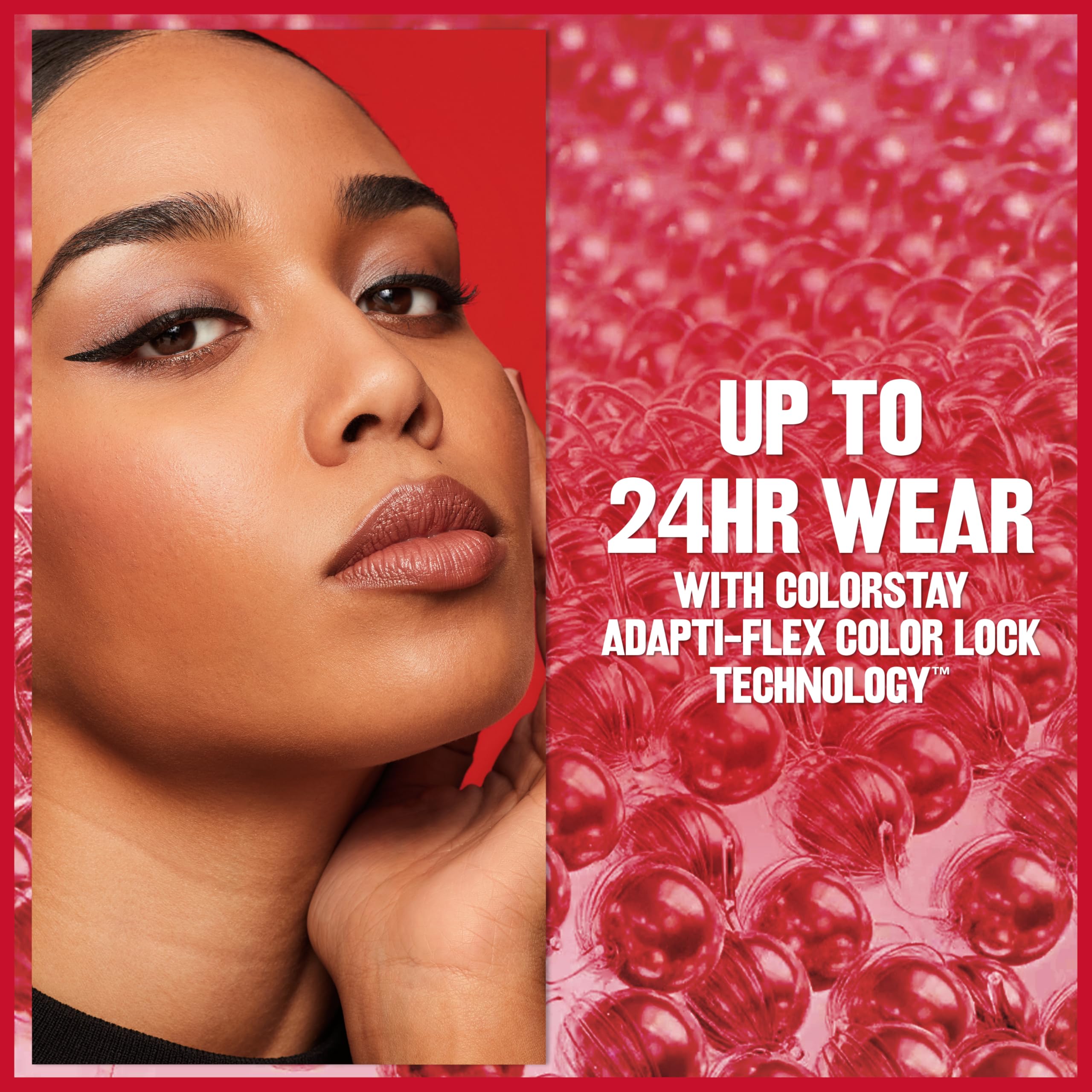 Revlon ColorStay 24-Hour wear maintains bold color all day