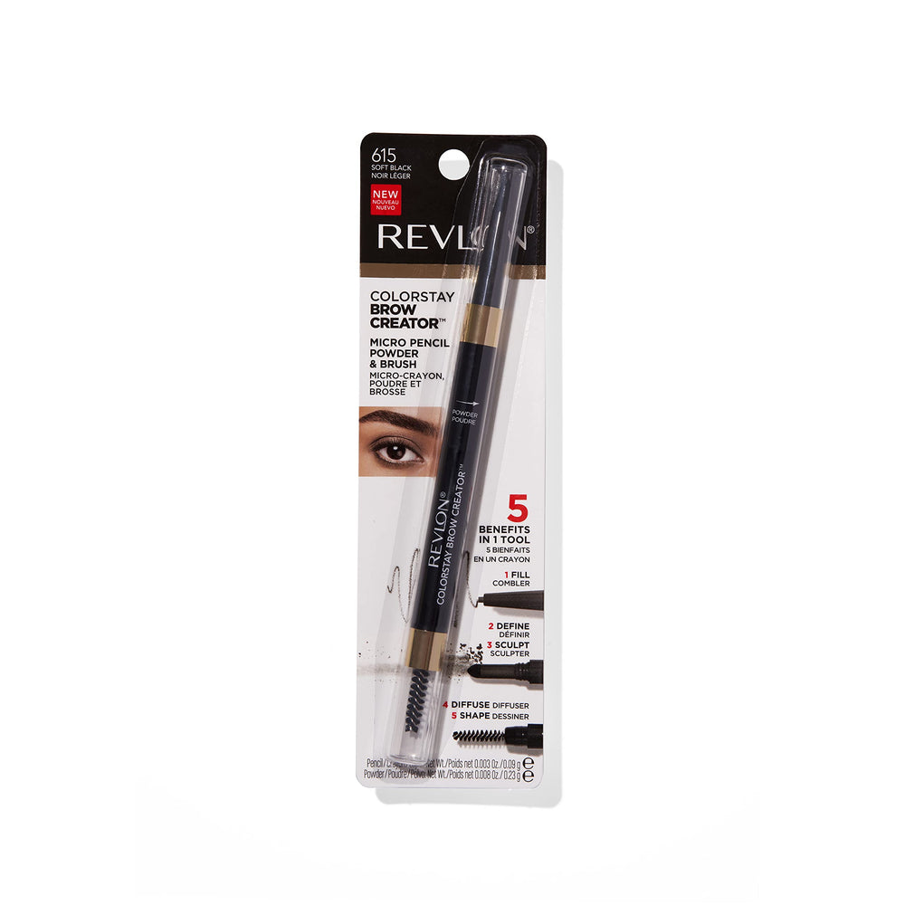 Revlon ColorStay Brow Creator natural-to-bold look with buildable color.