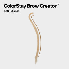 ColorStay Brow Creator con polvo suave para difuminar el color y lograr naturalidad