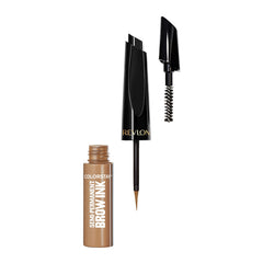 REVLON ColorStay Ceja Tinta, cepillo espiral para peinar y distribuir el color.