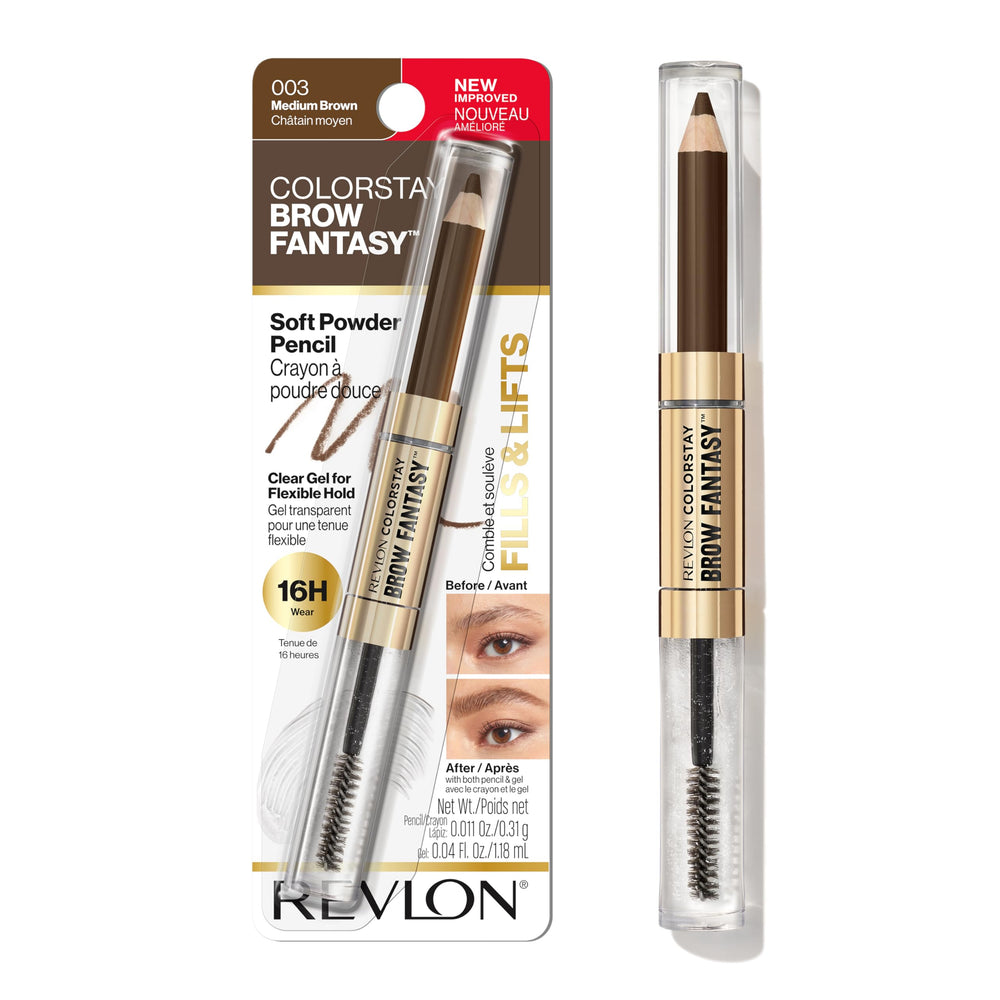 REVLON ColorStay Cejas Fantasia: lápiz-polvo para definición natural de cejas