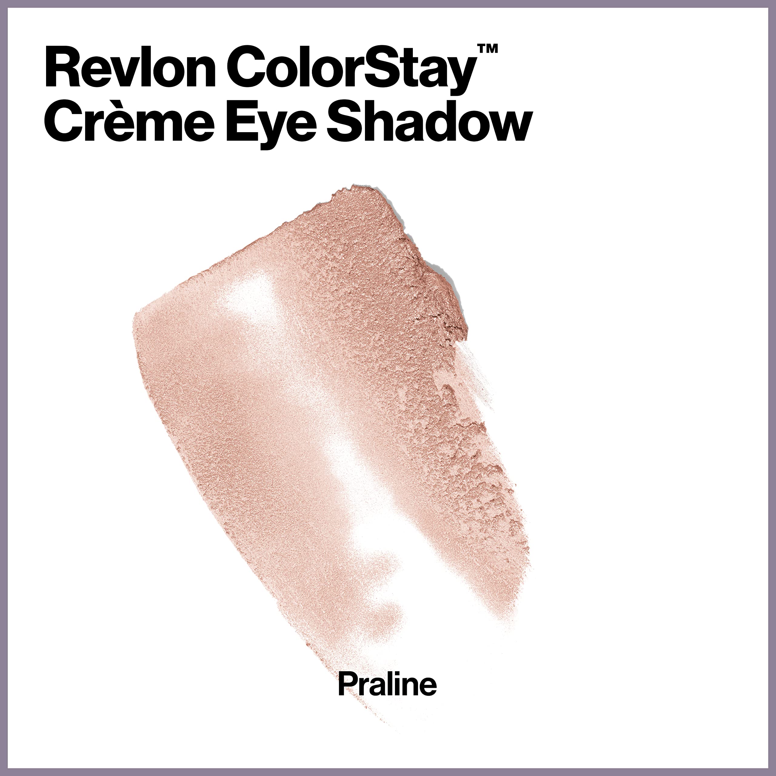 Acabado mate de REVLON ColorStay Creme Eye Shadow 730 Praline