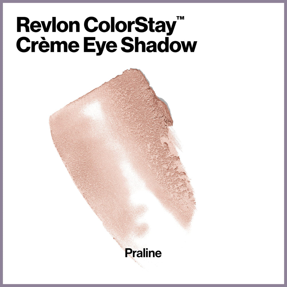 Acabado mate de REVLON ColorStay Creme Eye Shadow 730 Praline