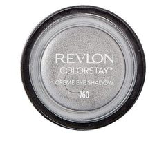 Sombra de ojos crema Revlon ColorStay plateado Earl Grey, ideal para looks duraderos.