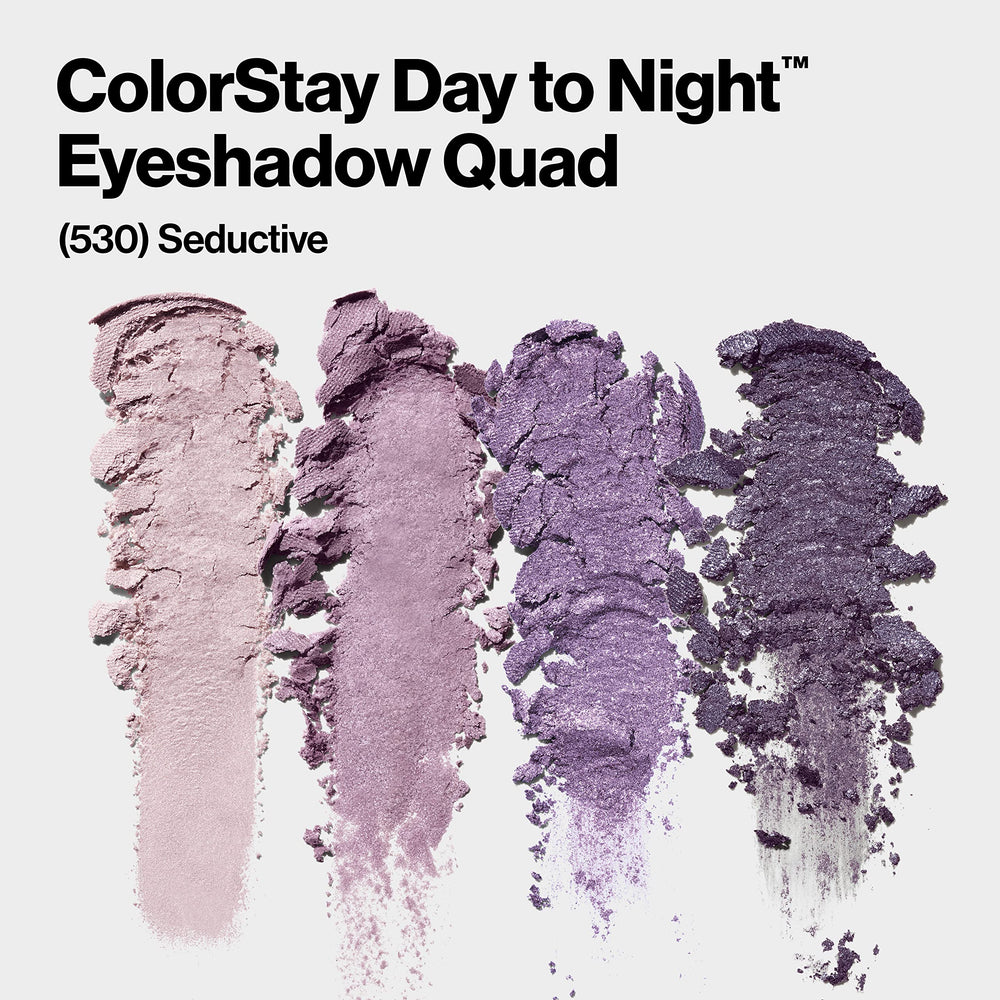 Revlon ColorStay Day to Night Quad, tonos neutros para diario y ocasiones formales.