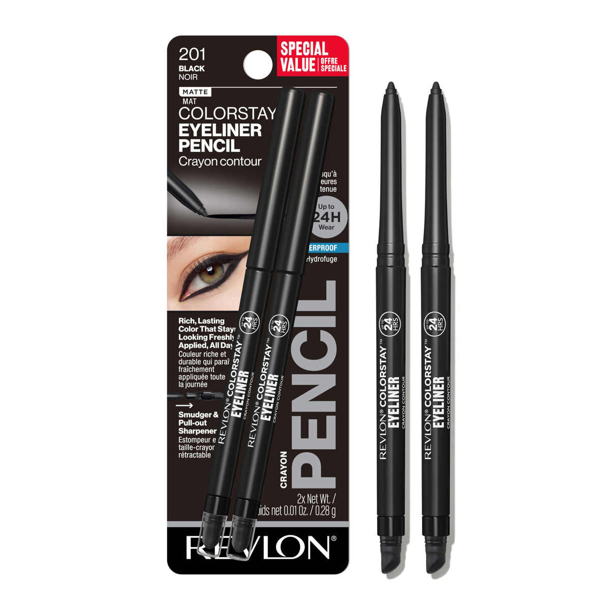 Delineador Revlon ColorStay: aplicación suave para delinear con precisión todo el día