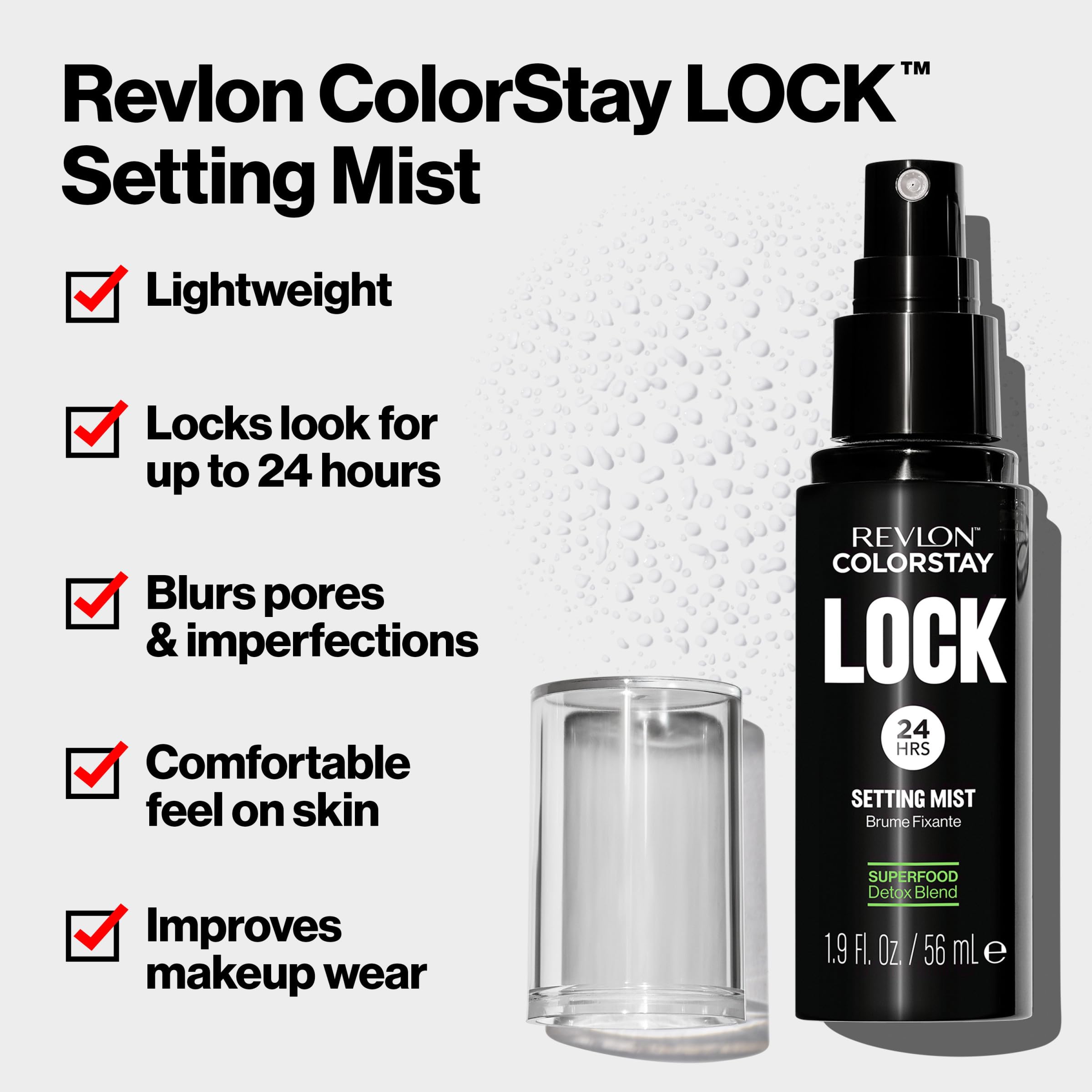 REVLON ColorStay efecto difuminado para poros más suaves.