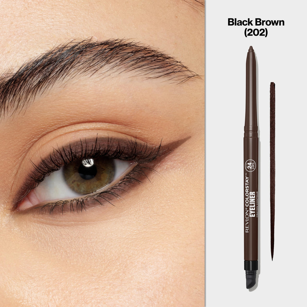 Revlon ColorStay Eyeliner delineado intenso y definido.