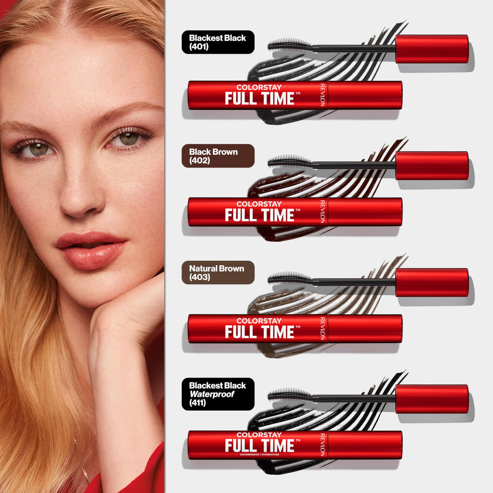 REVLON ColorStay 24-hour no-flake performance keeps lashes looking fresh