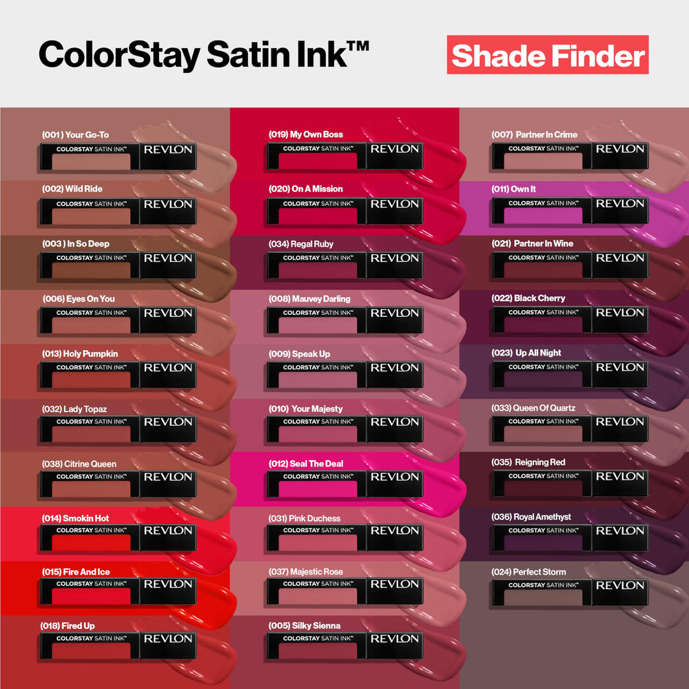 Pigmentación alta del labial ColorStay 005 para color intenso.