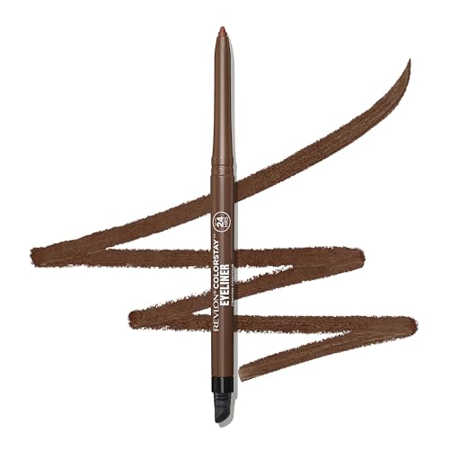 REVLON ColorStay Lápiz Delineador Ojos marrón, uso diario cómodo