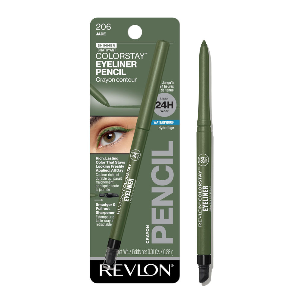 Lápiz de ojos Revlon ColorStay Jade: aplicación suave y duradera para todo el día