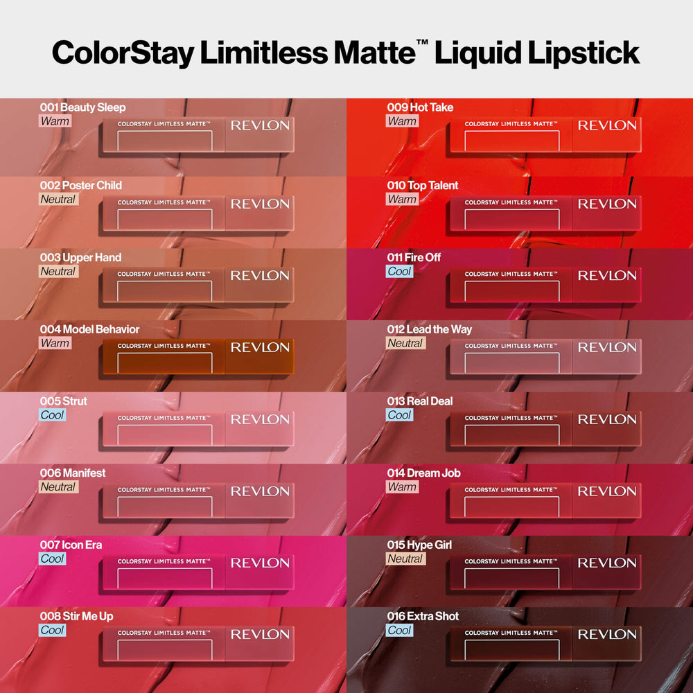 REVLON ColorStay Limitless Matte resistente al agua para días activos