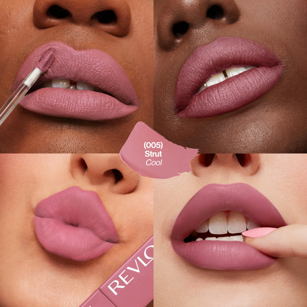 Textura suave de Revlon ColorStay Limitless Matte Lipstick para comodidad diaria