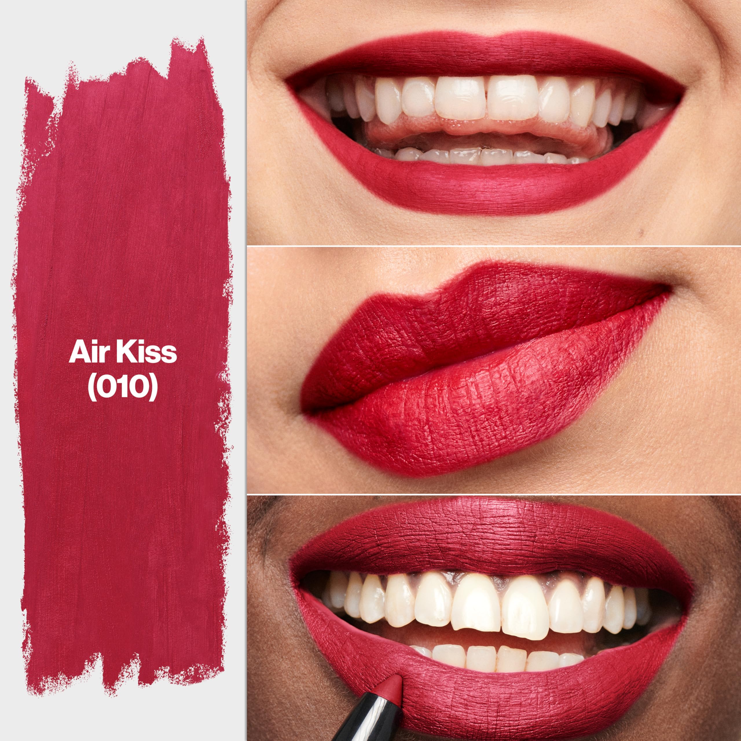 REVLON ColorStay Matte Lite Crayon built-in sharpener enables precise touch-ups.