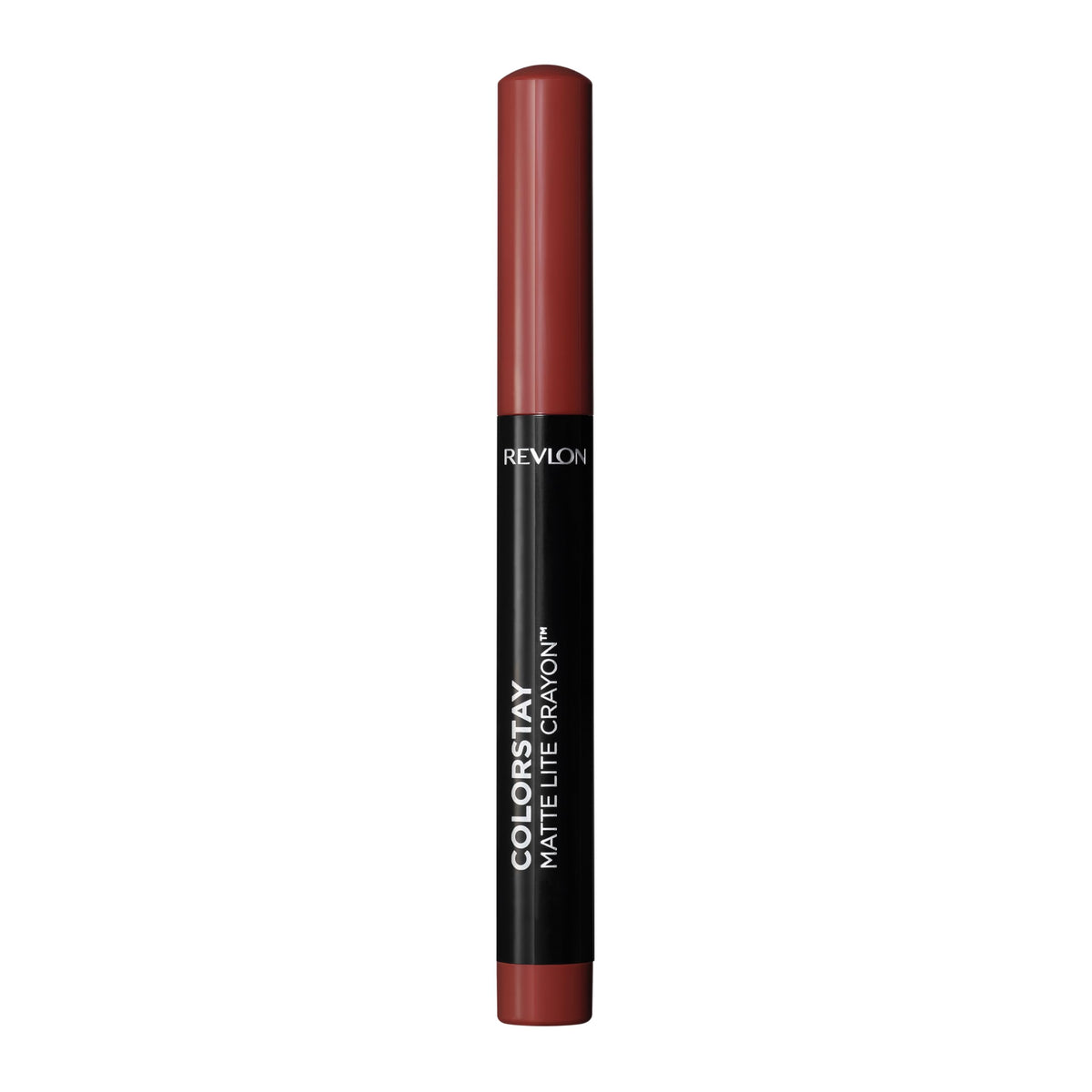 REVLON ColorStay Matte Lite Crayon muestra aplicación rápida para retoques en cualquier lugar