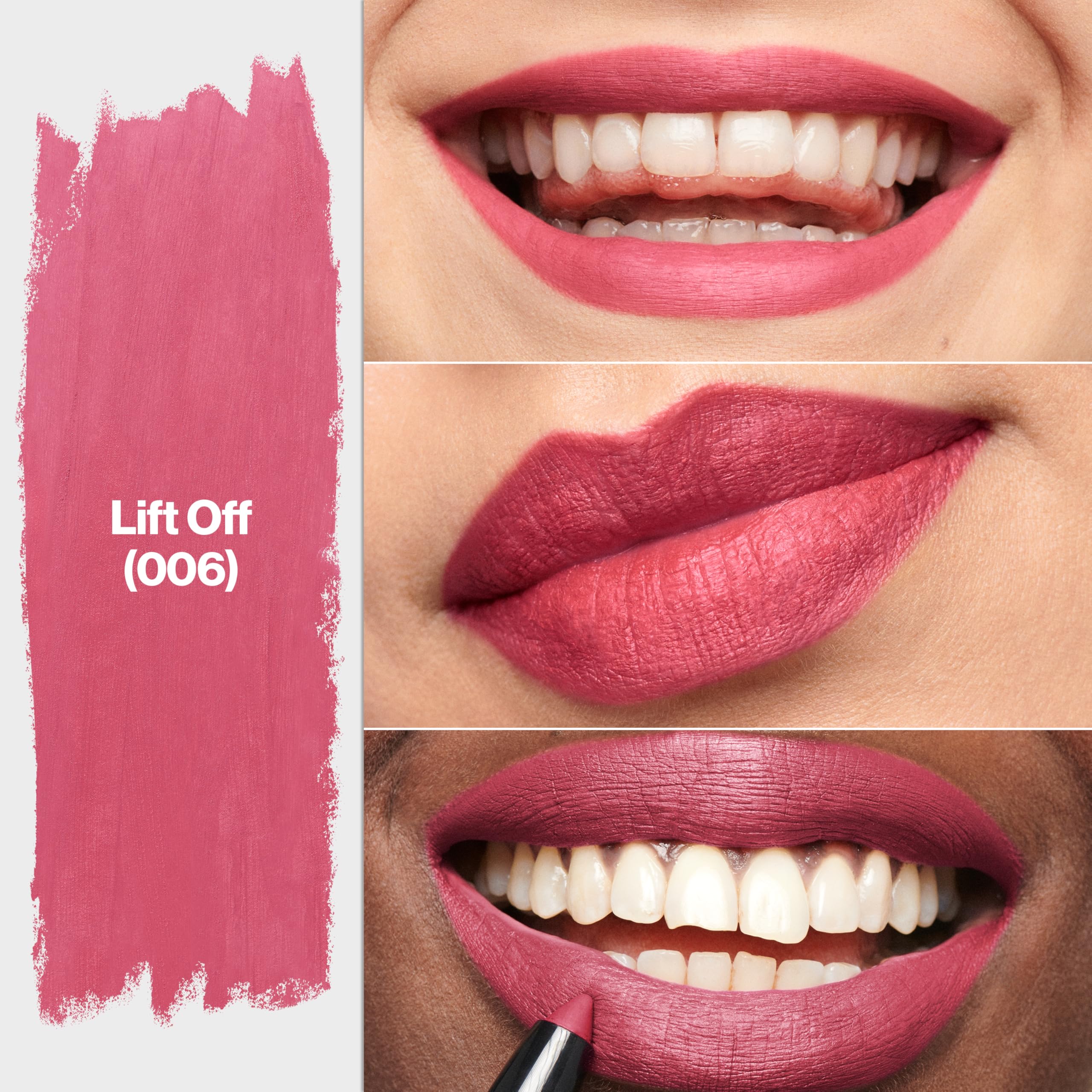REVLON ColorStay Matte Lite Crayon ultra-precise tip enables fast lip lining.