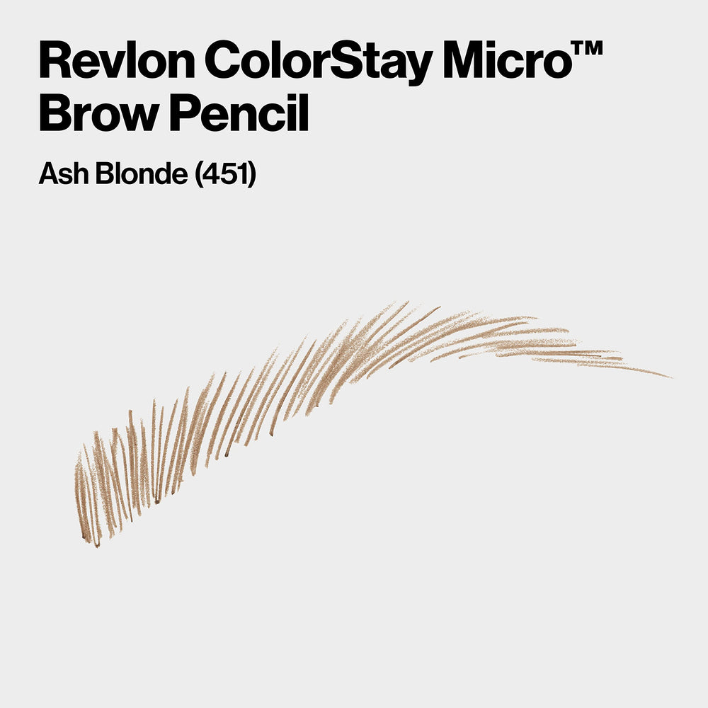 Ceja definida y natural con el lápiz micro de Revlon ColorStay.