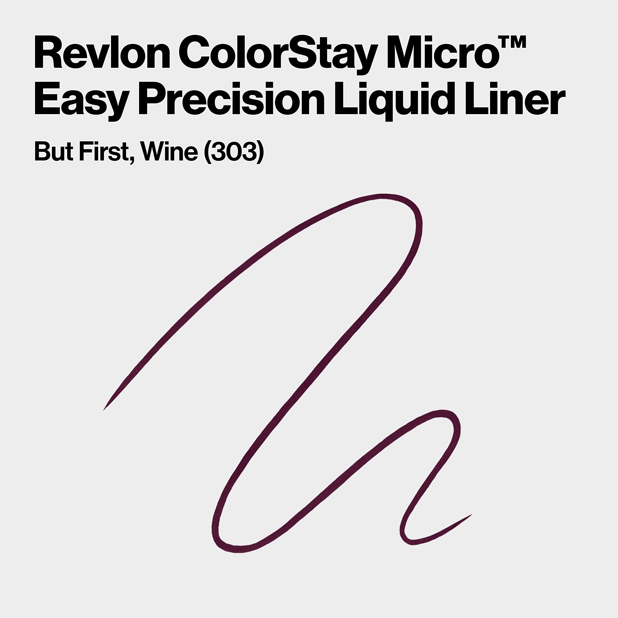Revlon ColorStay liner cap close-up showing clean packaging and control.