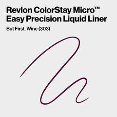 Revlon ColorStay liner cap close-up showing clean packaging and control.