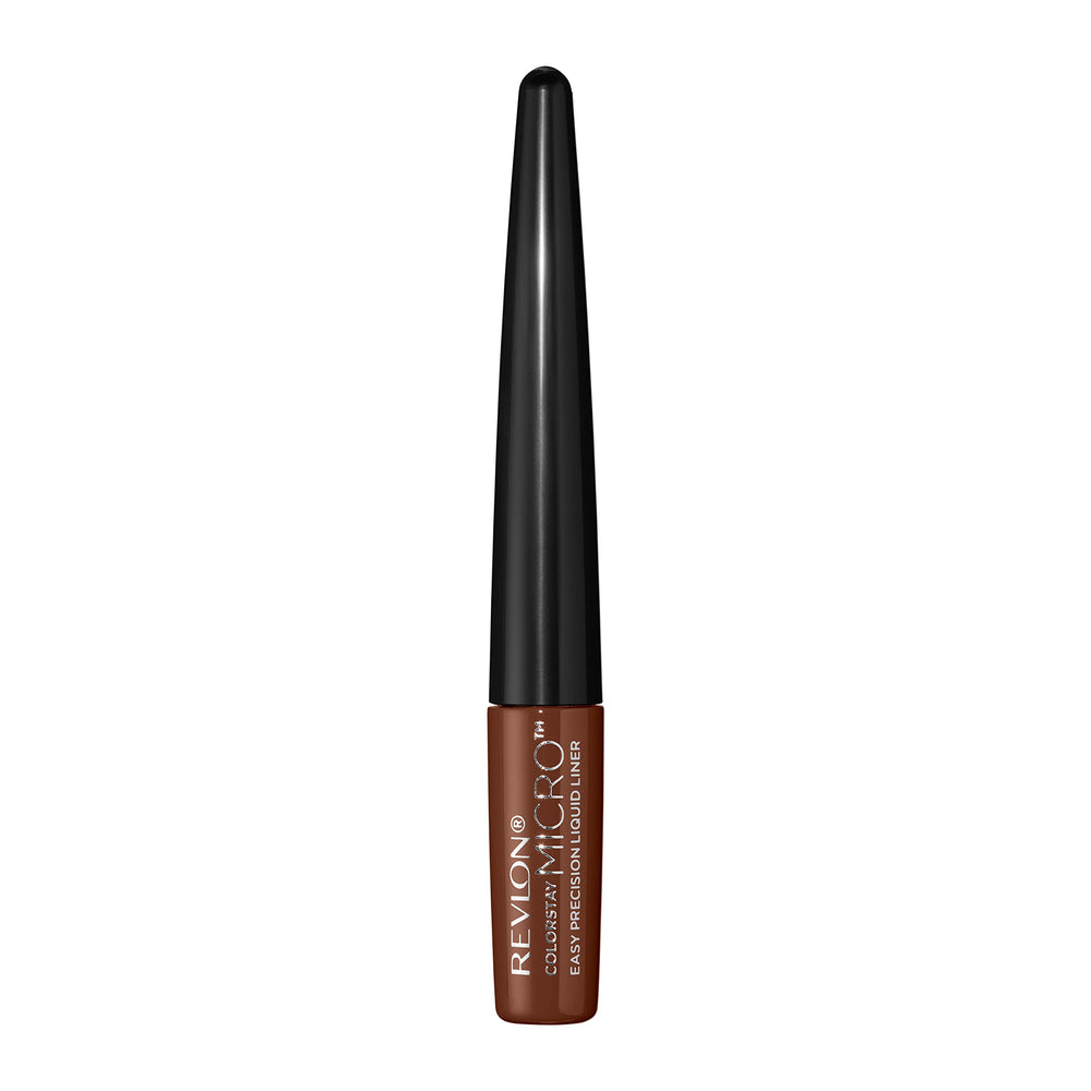 REVLON ColorStay Micro Easy Precision Liquid Eyeliner smudge-proof finish during activities.