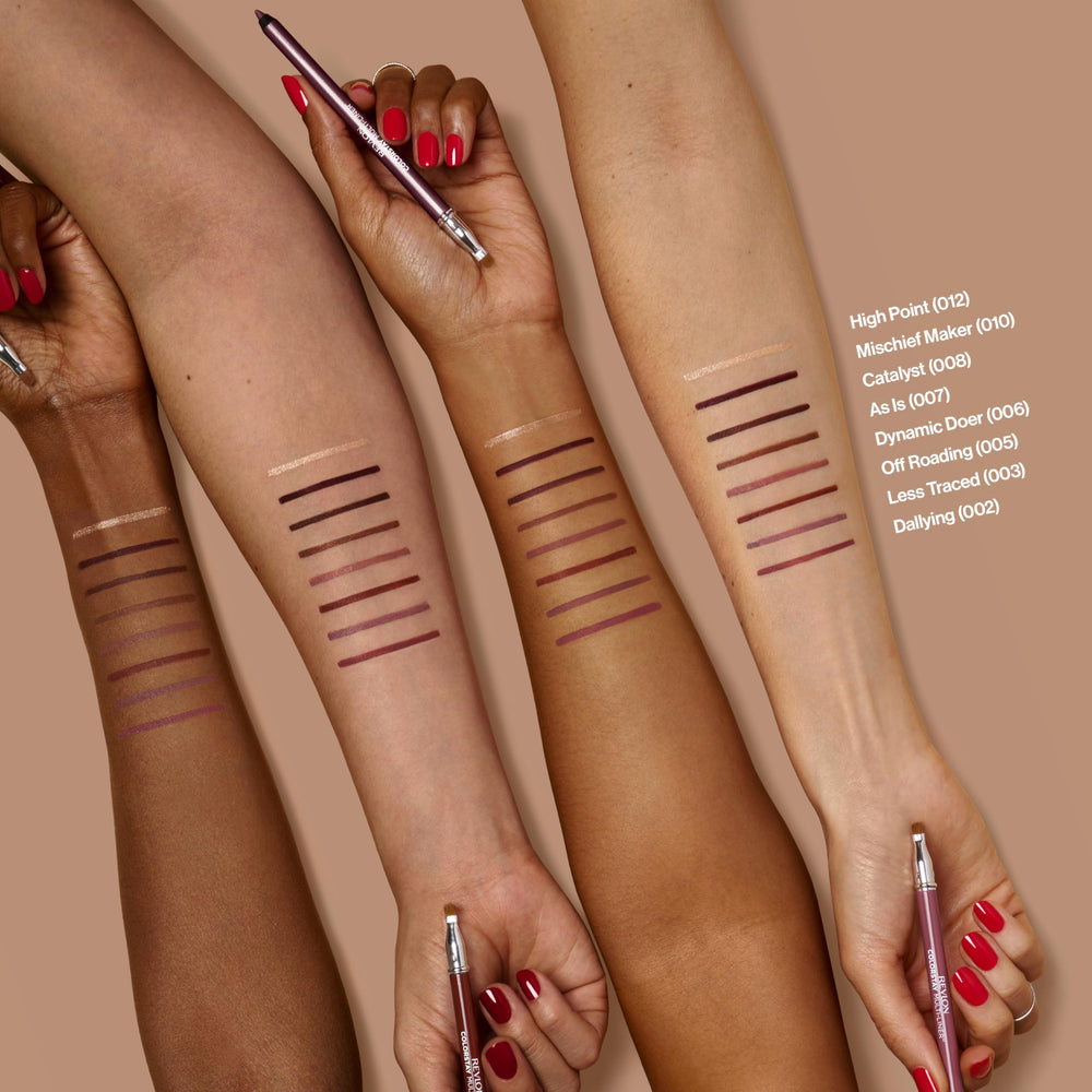 REVLON ColorStay Multi-Liner muestra 8 tonos neutros y un iluminador