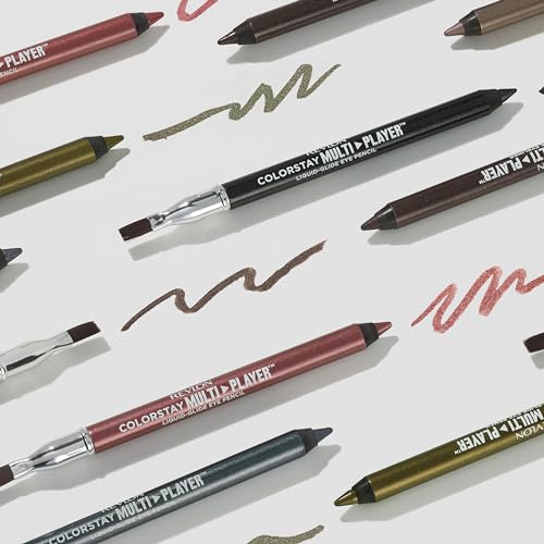 REVLON ColorStay Multiplayer lápiz afilable facilita un delineado nítido.
