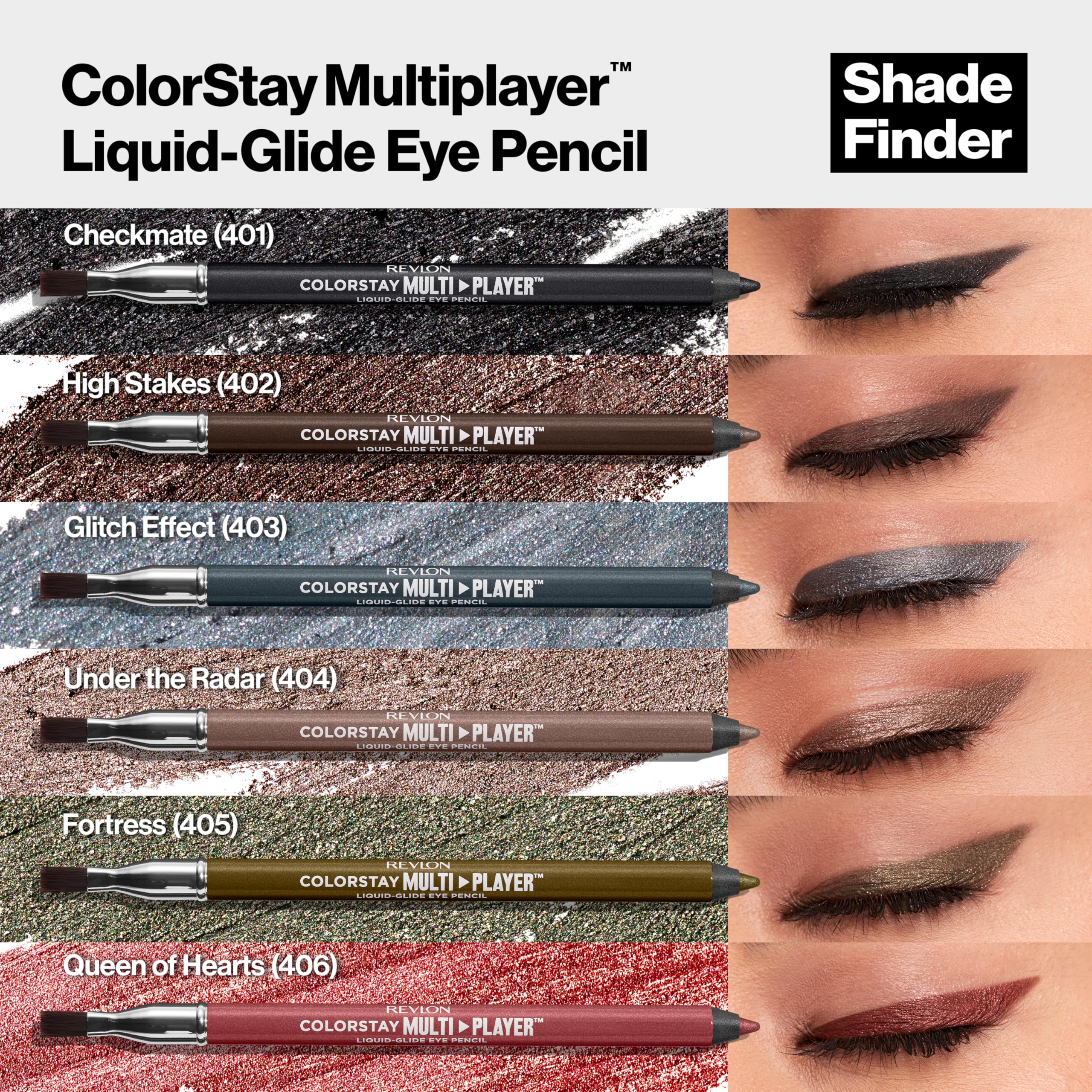 REVLON ColorStay Multiplayer resistente al agua 12 horas para todo el día.