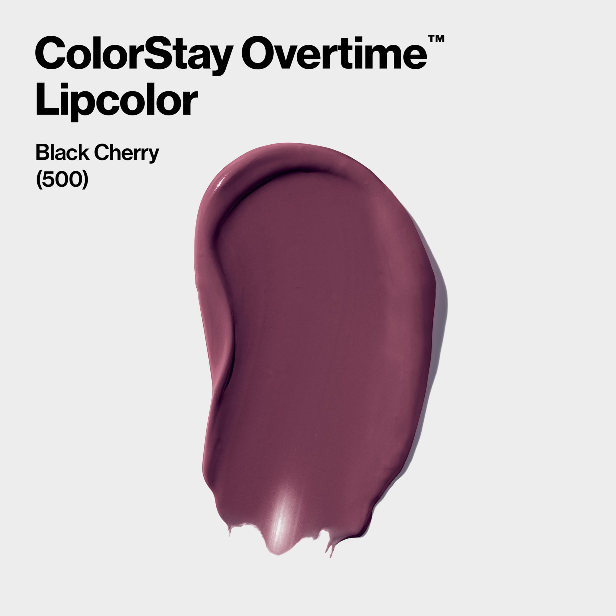 REVLON ColorStay Overtime Lipcolor empaque elegante para llevar en bolso.