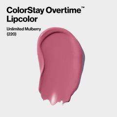 Revlon ColorStay Overtime: capa-superior clara para brillo y humedad.
