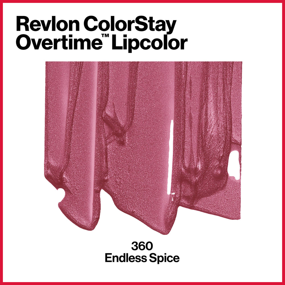 Revlon ColorStay Overtime Lipcolor sin transferencia para comer con confianza.