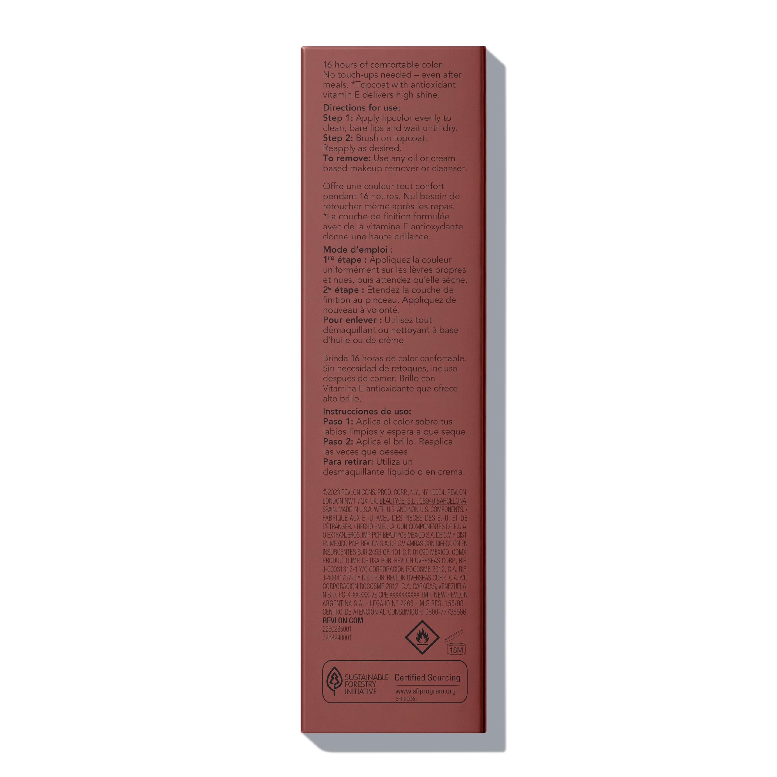 REVLON Color Stay Overtime transfer-proof and kiss-proof wear test