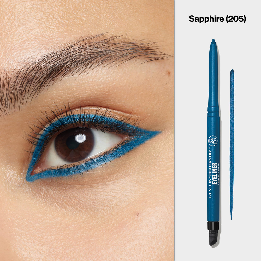 Built-in sharpener on Revlon ColorStay Pencil for precise tips on the go