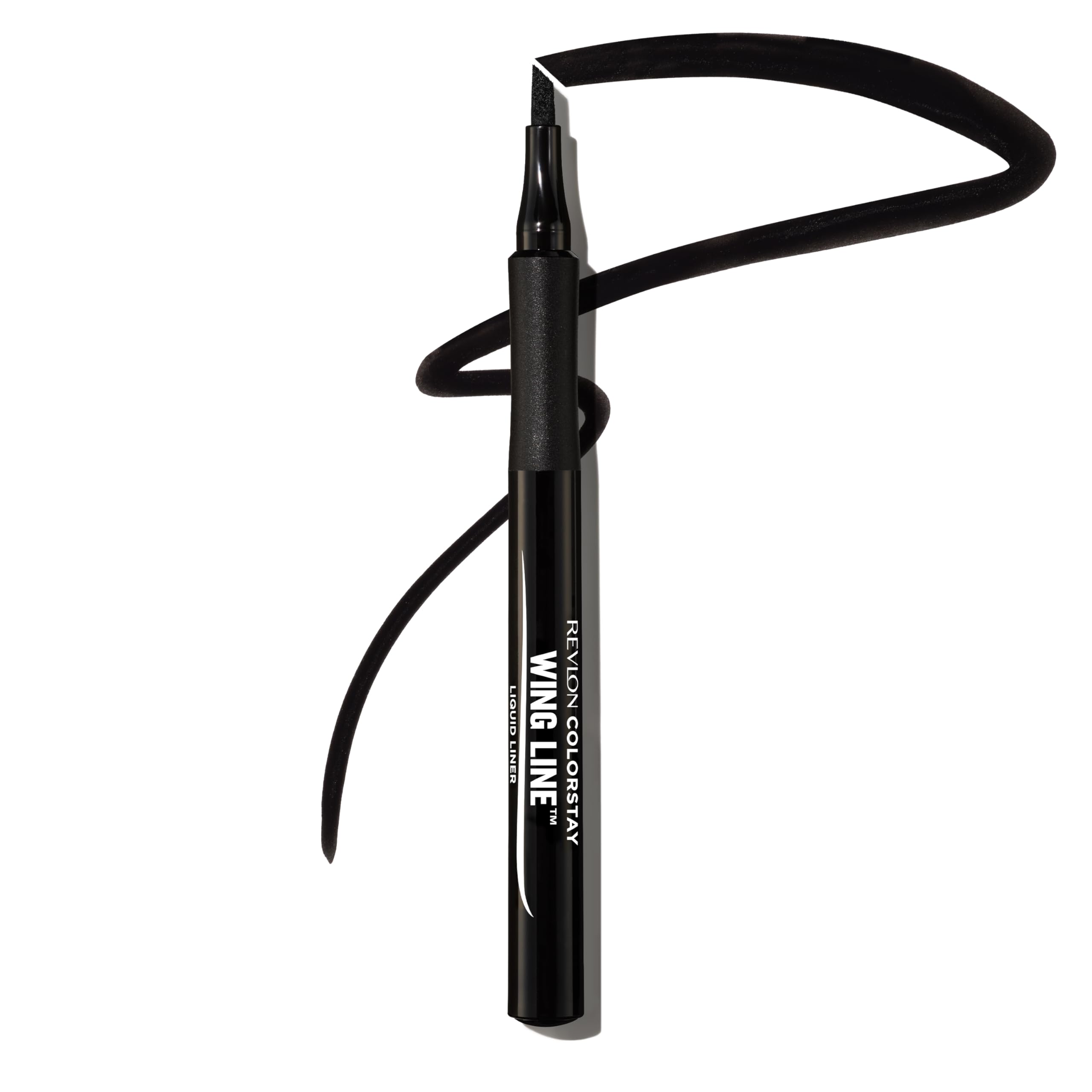 Revlon ColorStay Sharp Line slim-tip liquid eyeliner pen for delicate lines.