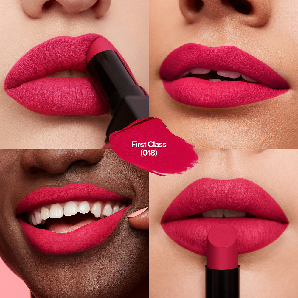 REVLON ColorStay Suede Ink, primer-incorporado mejora la adherencia y la duración.