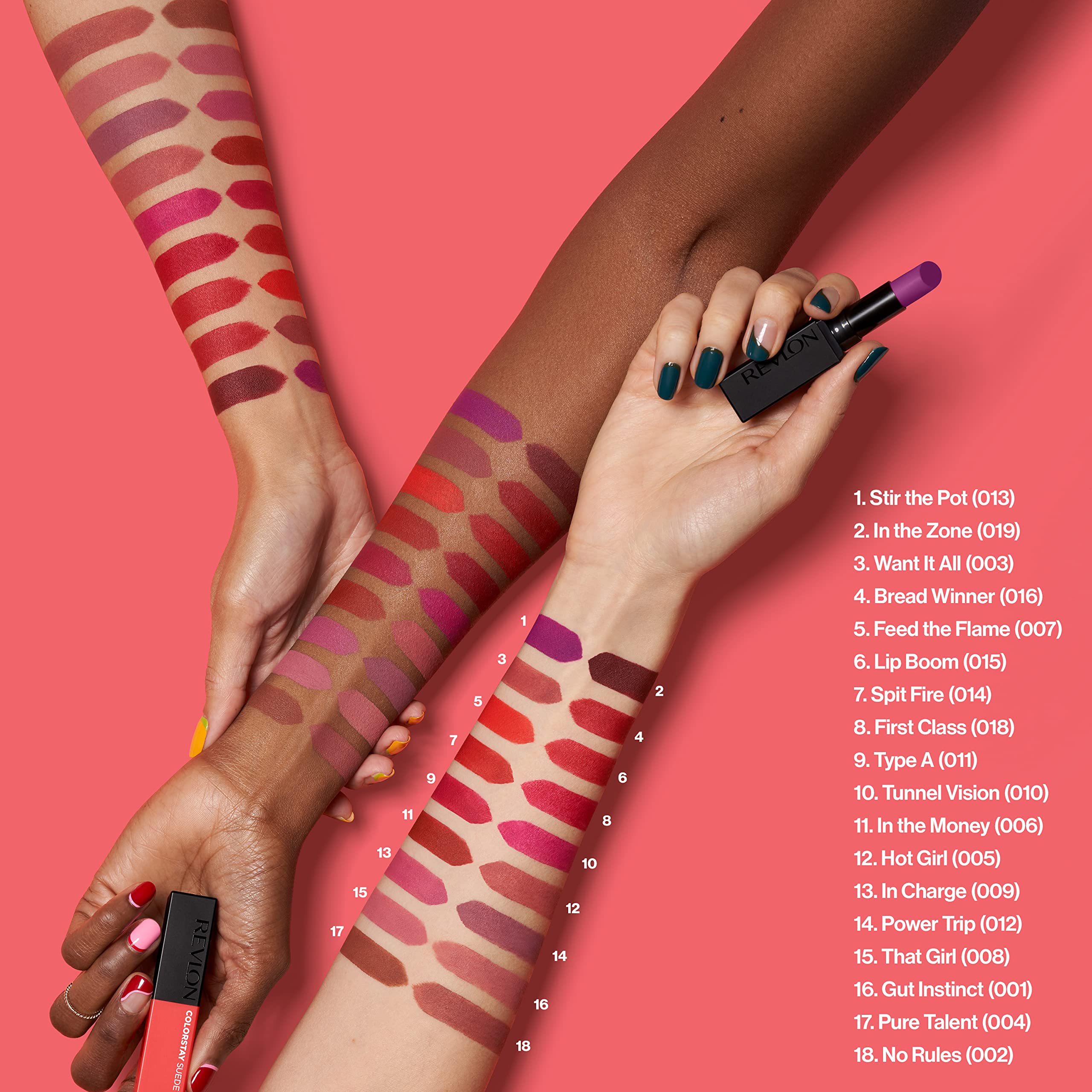 REVLON ColorStay Suede Ink sensación labio desnudo ideal para uso diario