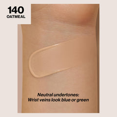REVLON ColorStay tono 140 Oatmeal para piel clara, acabado natural.