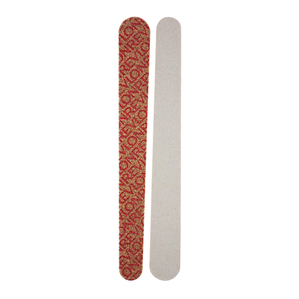 REVLON compact emery board dual-sided for shaping and smoothing