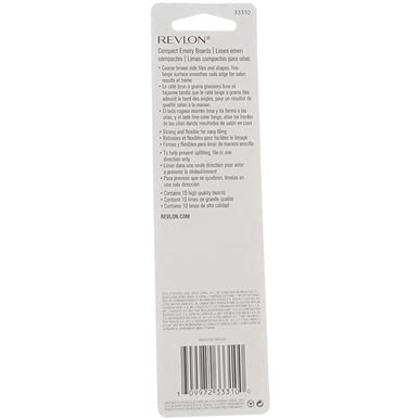 Revlon Compact Emery Board salon-quality-at-home tool for easy manicures.
