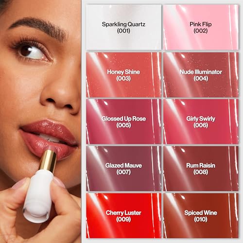 REVLON cuidado de labios con ácido hialurónico, aloe y cuarzo rosa.