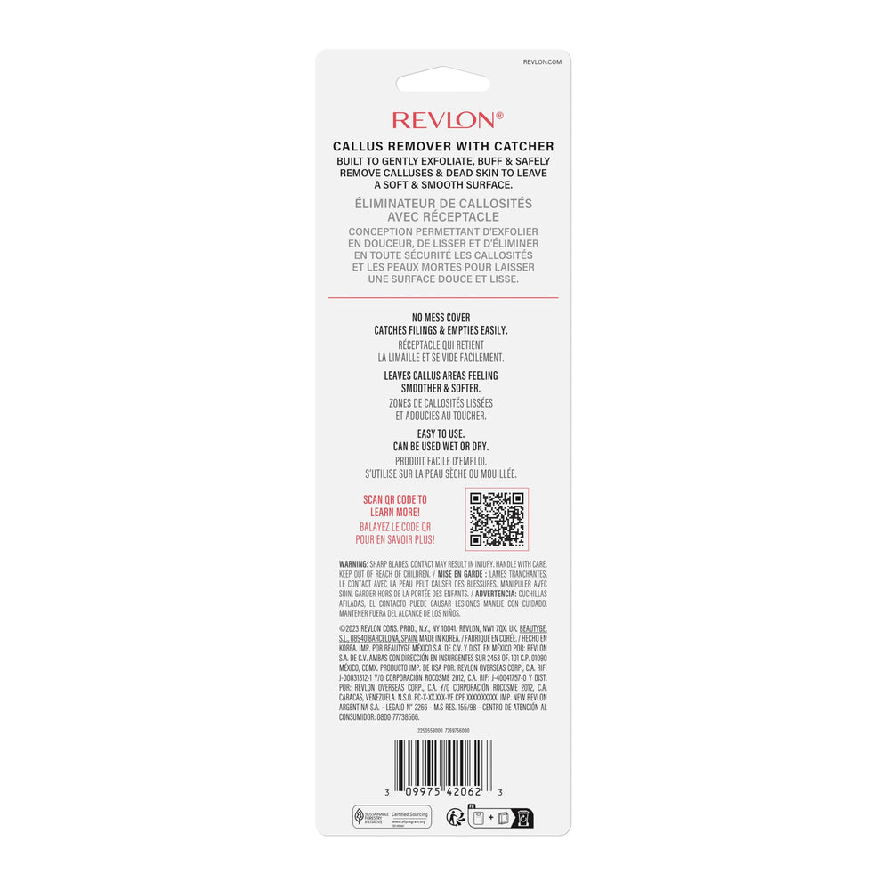 Revlon Deep exfoliation helps reduce rugged skin buildup