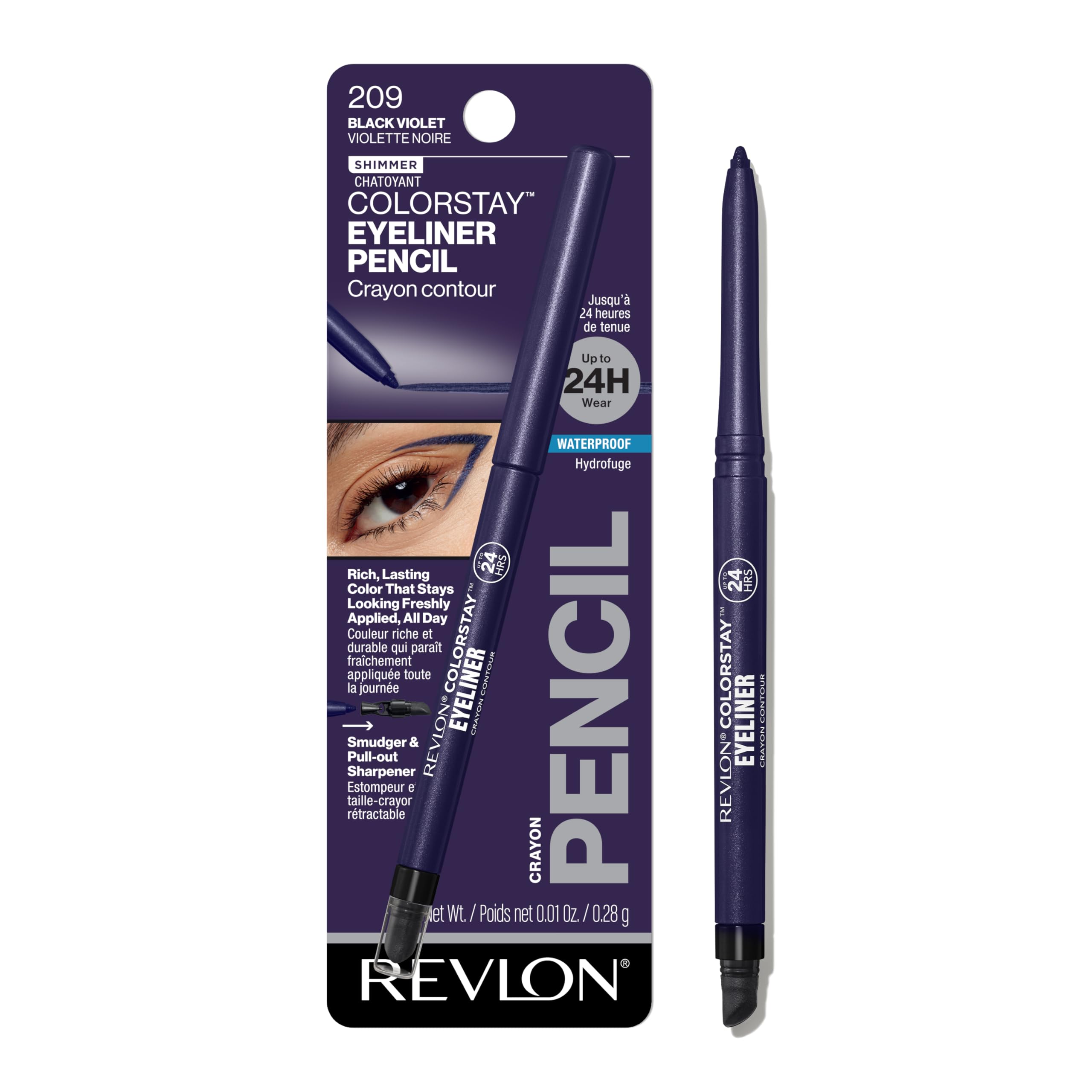 REVLON ColorStay delineador impermeable, trazo definido para un look duradero
