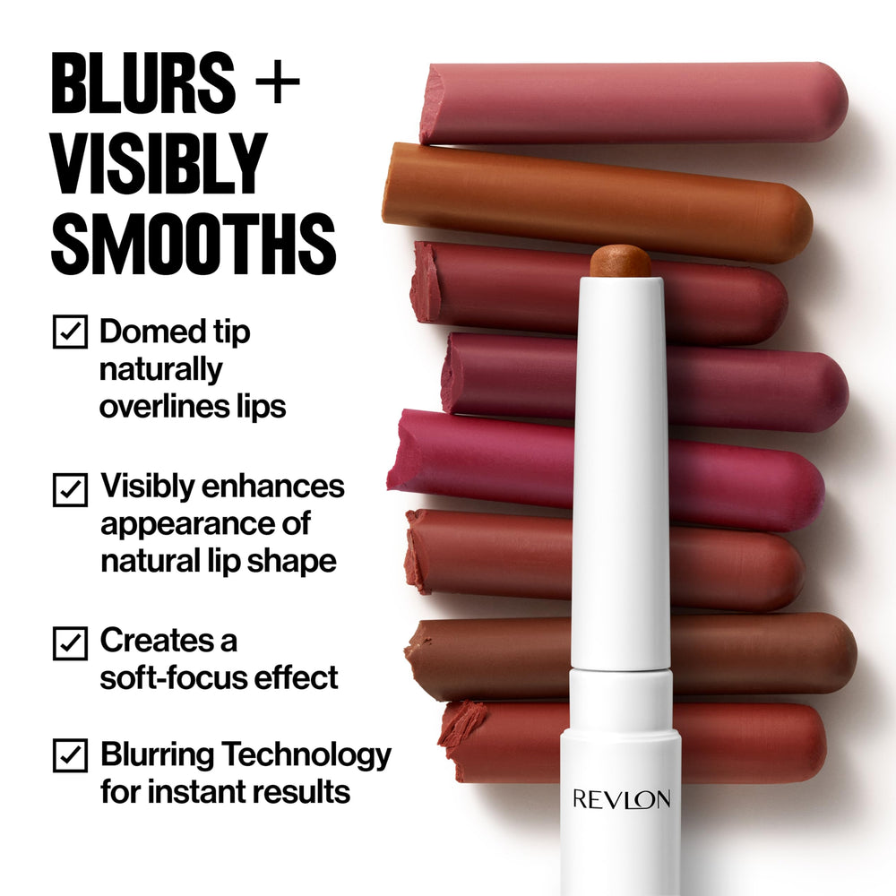 REVLON delineador difuminado: borde labial naturalmente difuminado.